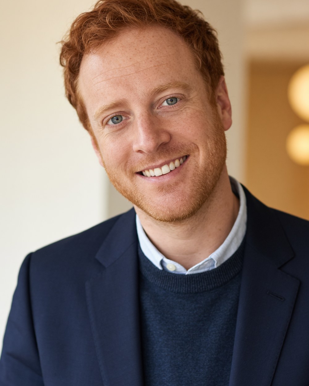 Business casual AI headshot example