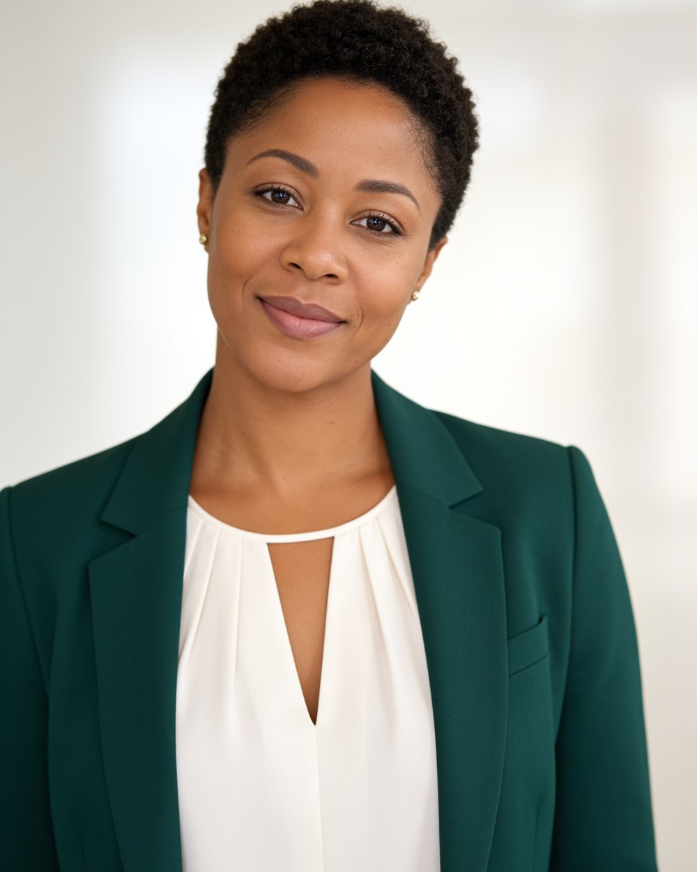 Business formal headshot example