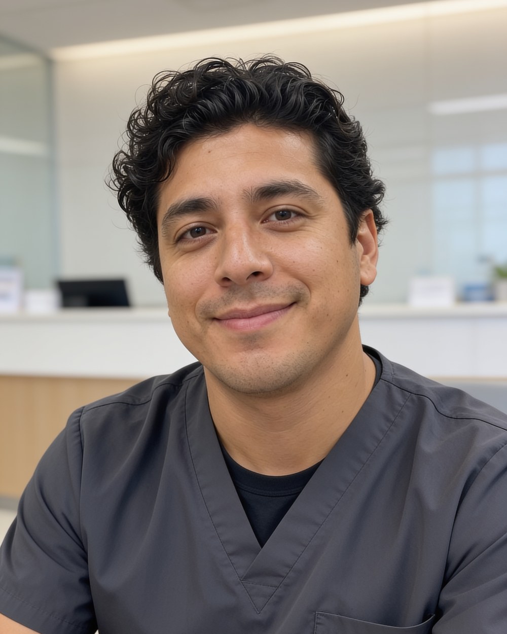 Medical AI headshot example